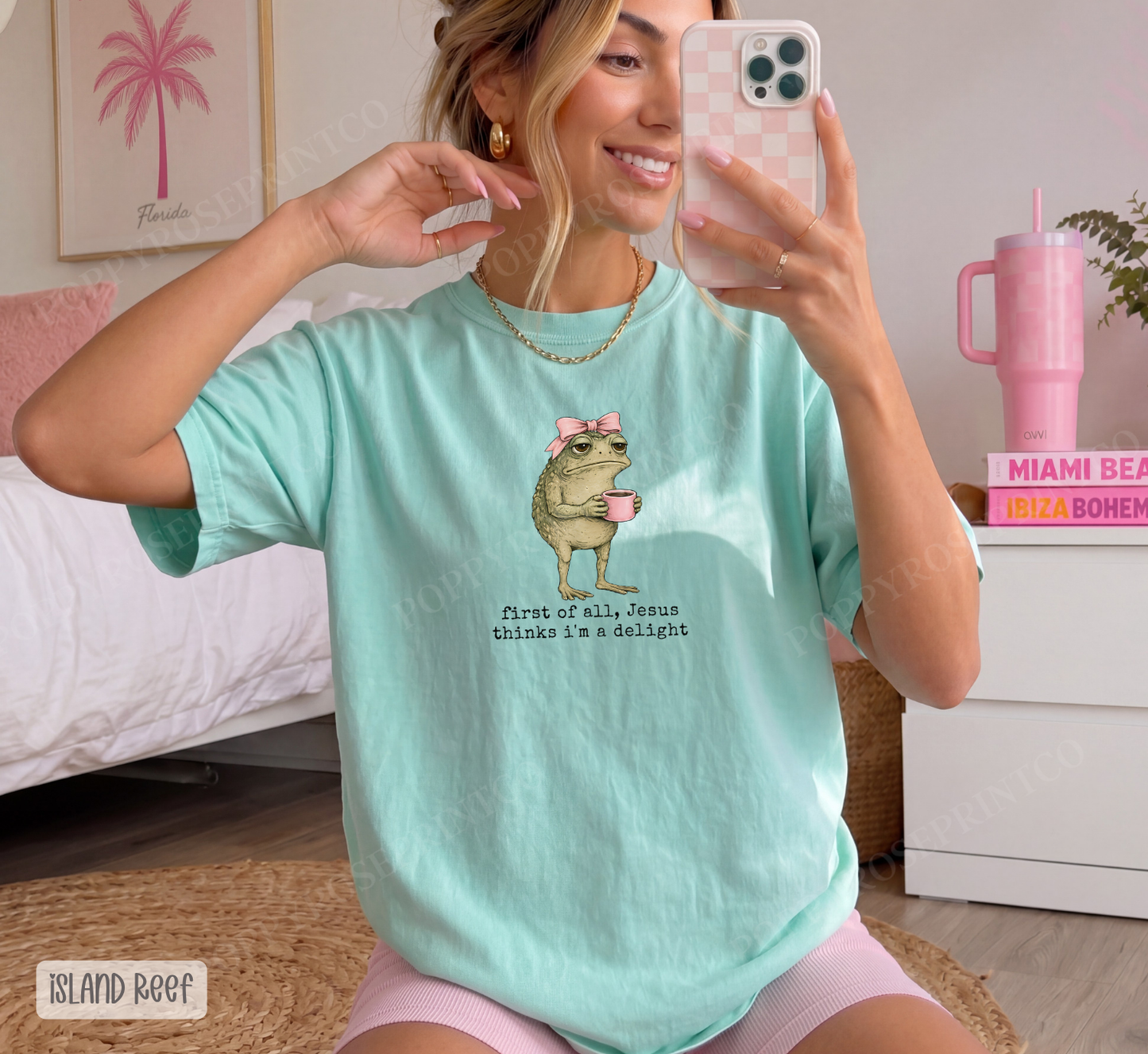 Jesus Thinks I'm a Delight Comfort Colors Shirt