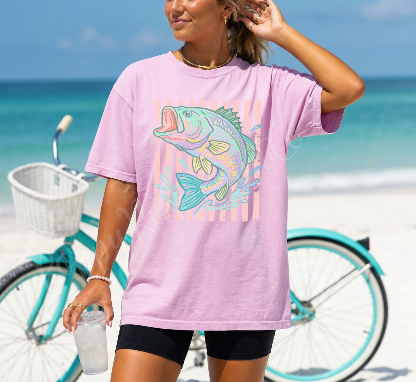 Striped Bass Comfort Colors Shirt