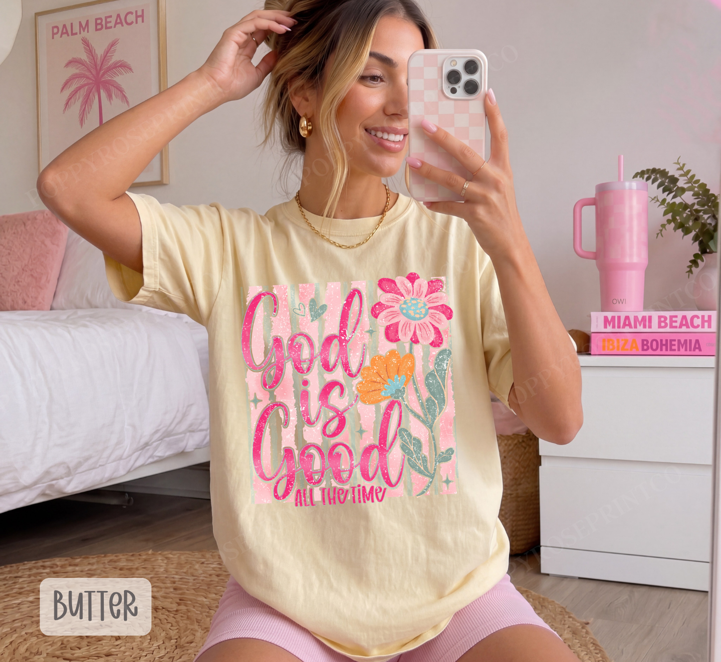 God is Good Comfort Colors Shirt