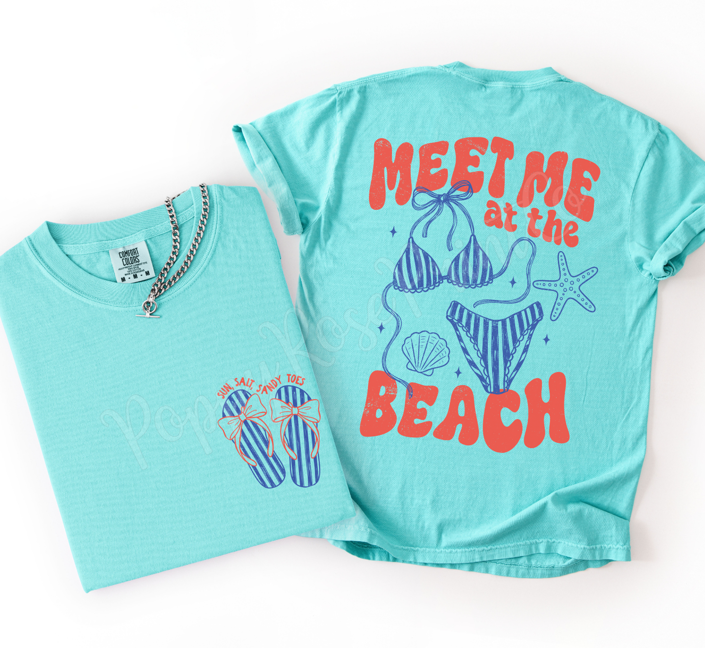 Meet Me At The Beach Comfort Colors Shirt