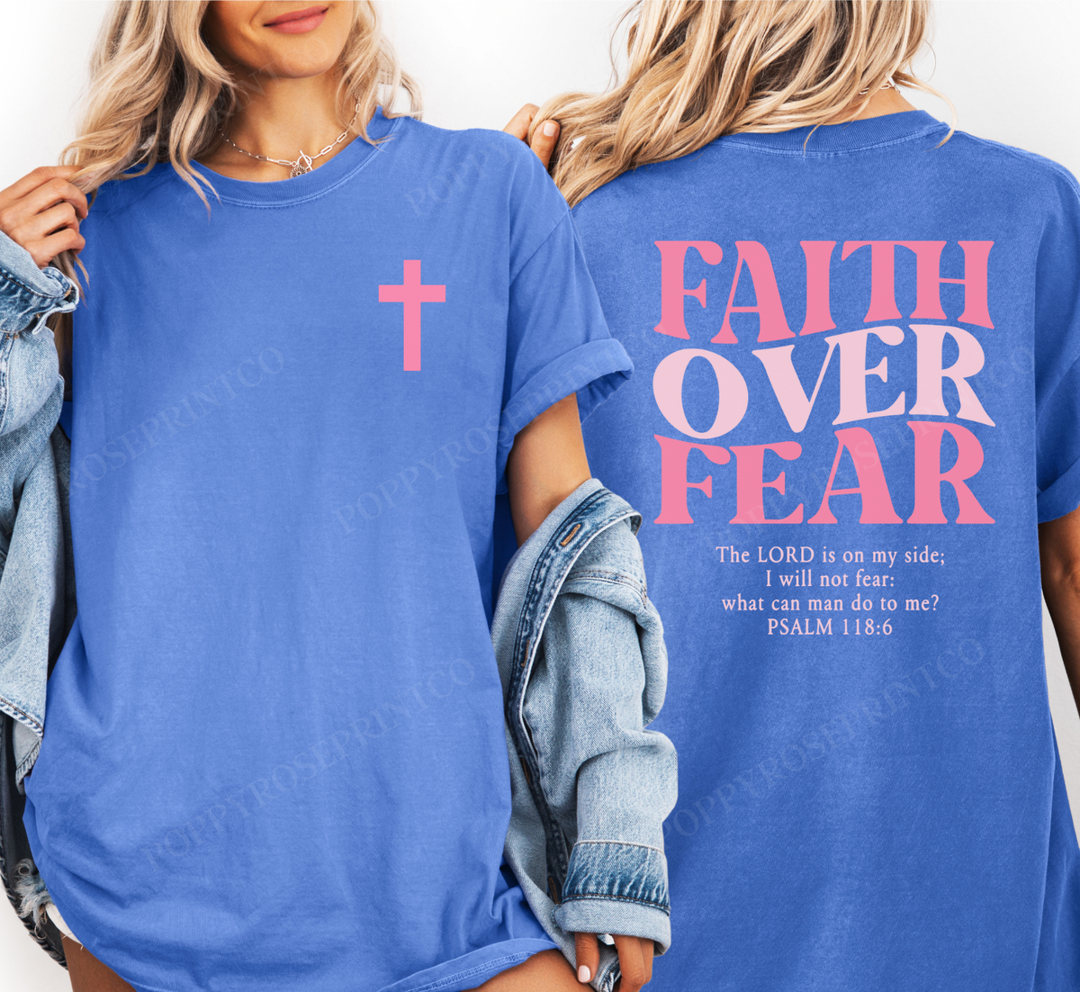 Faith over Fear Comfort Colors Shirt