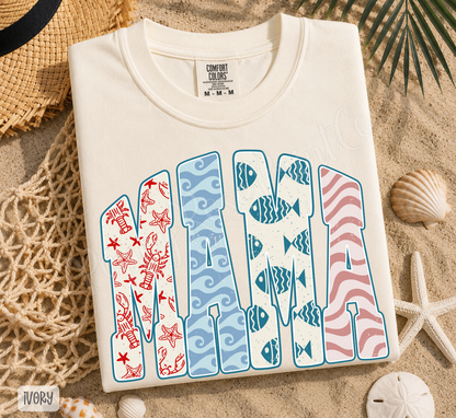 Coastal Mama Comfort Colors Shirt