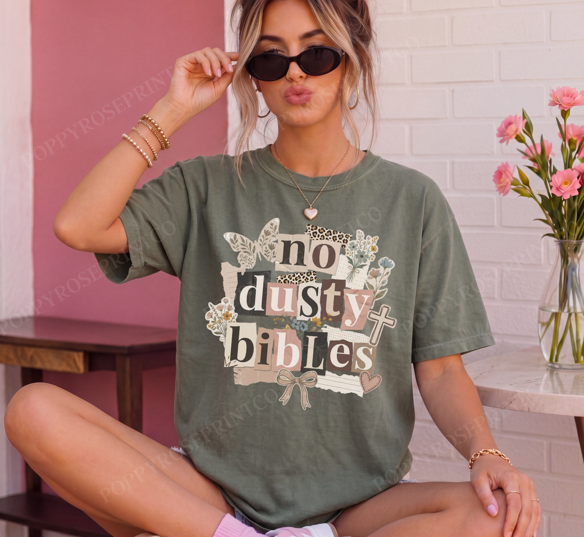 No Dusty Bibles Comfort Colors Shirt