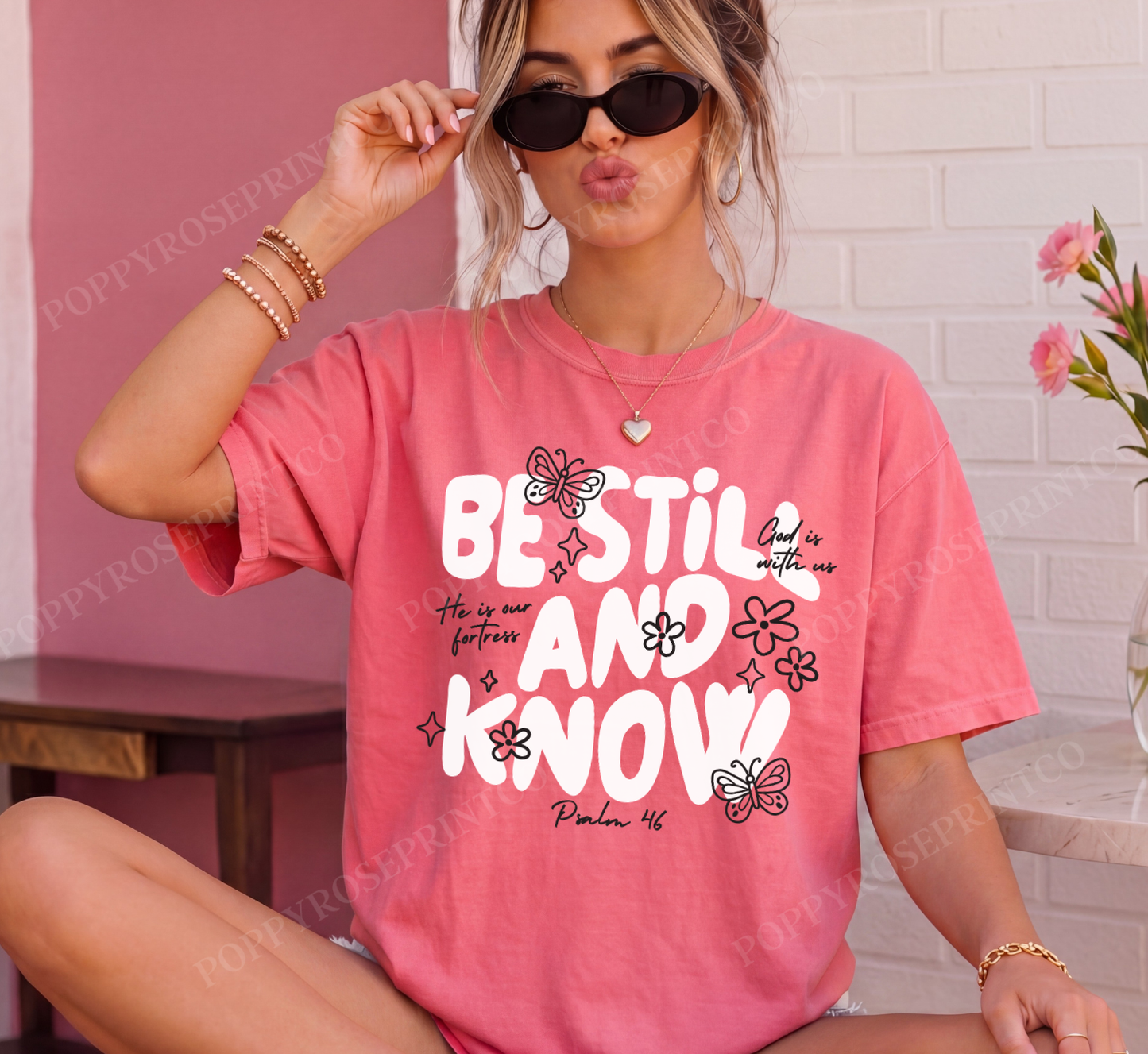 Be Still and Know Comfort Colors Shirt