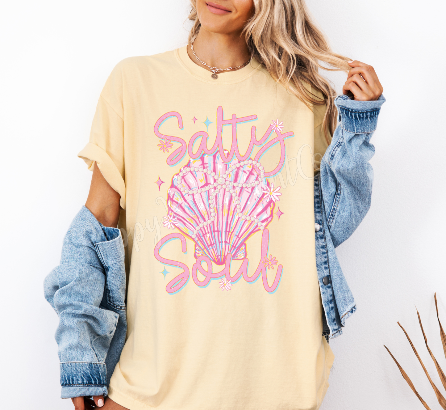 Salty Soul Comfort Colors Tshirt