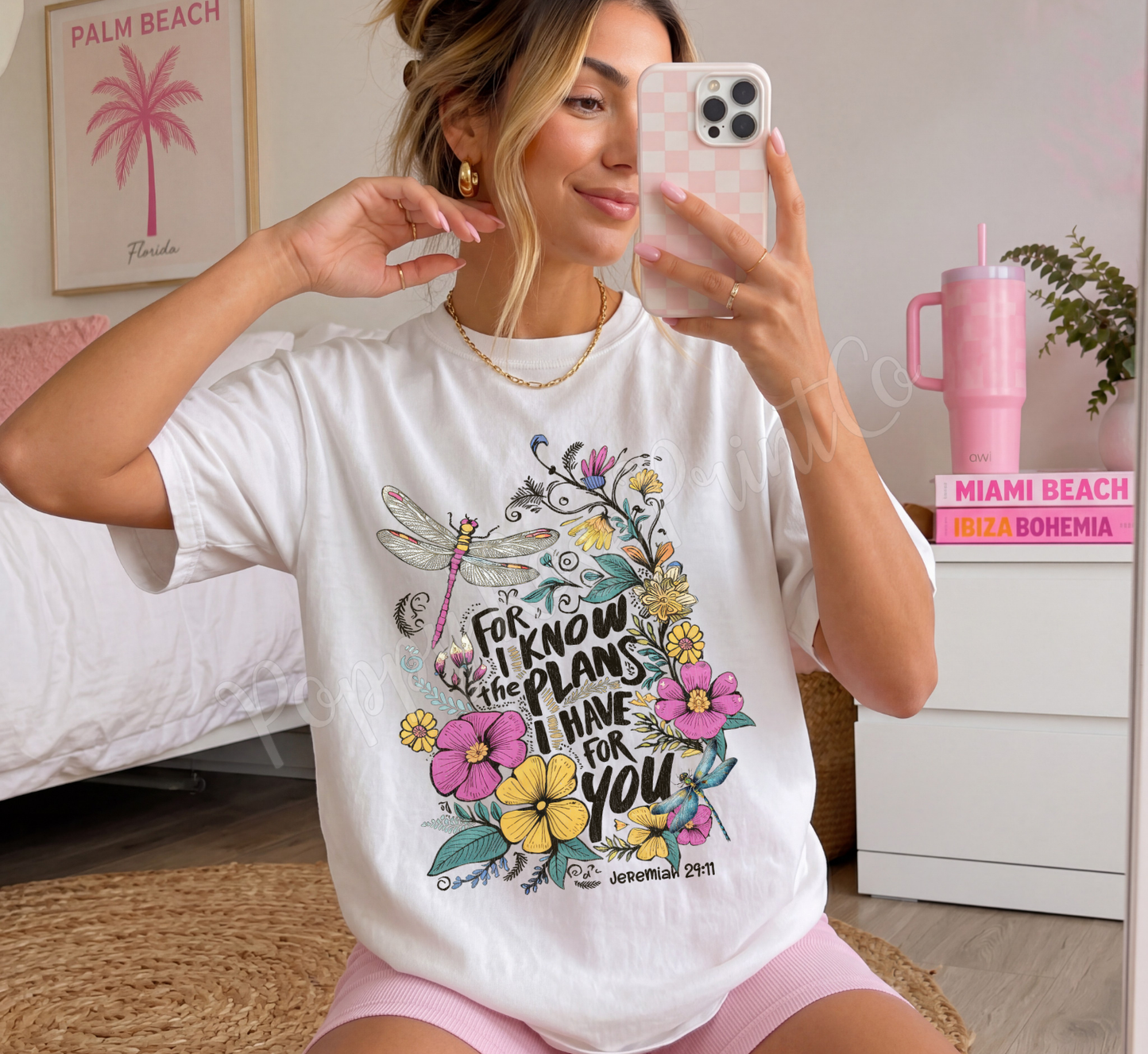 For I know The Plans Comfort Colors Shirt