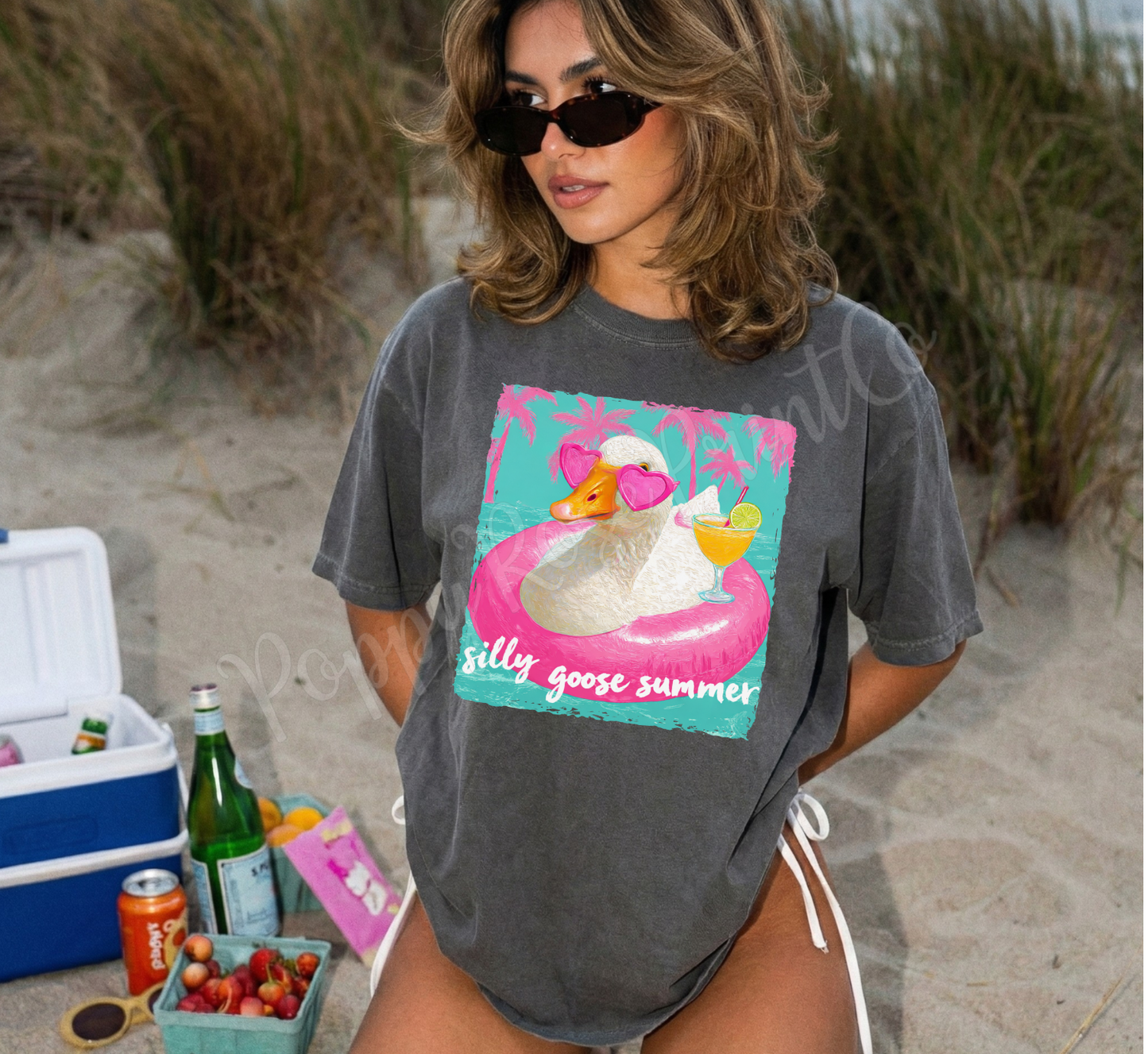 Silly Goose Summer Comfort Colors Shirt