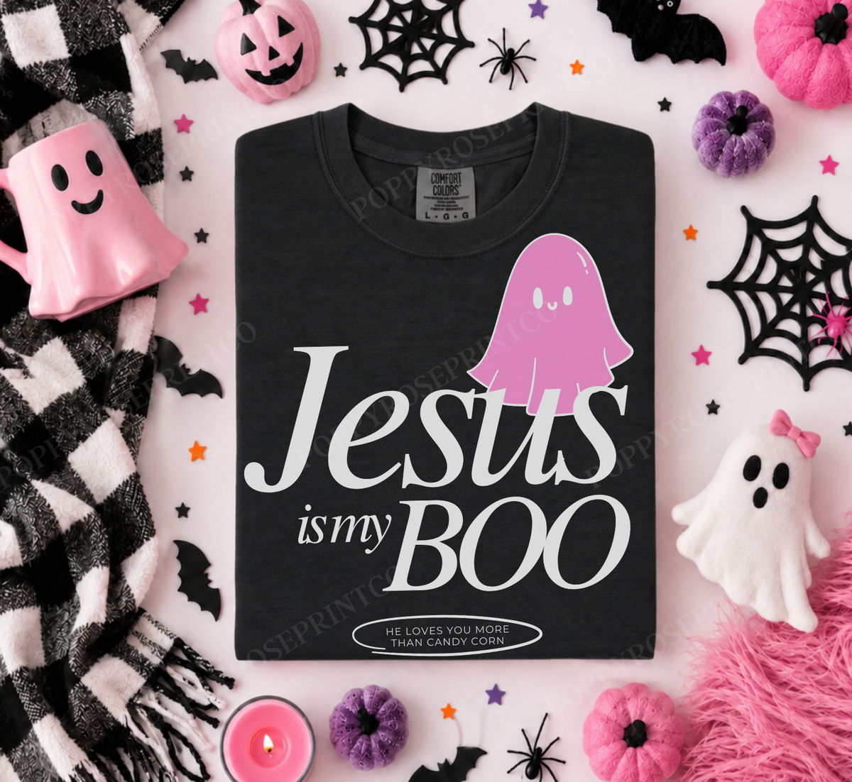 Jesus is my BOO Comfort Colors Shirt