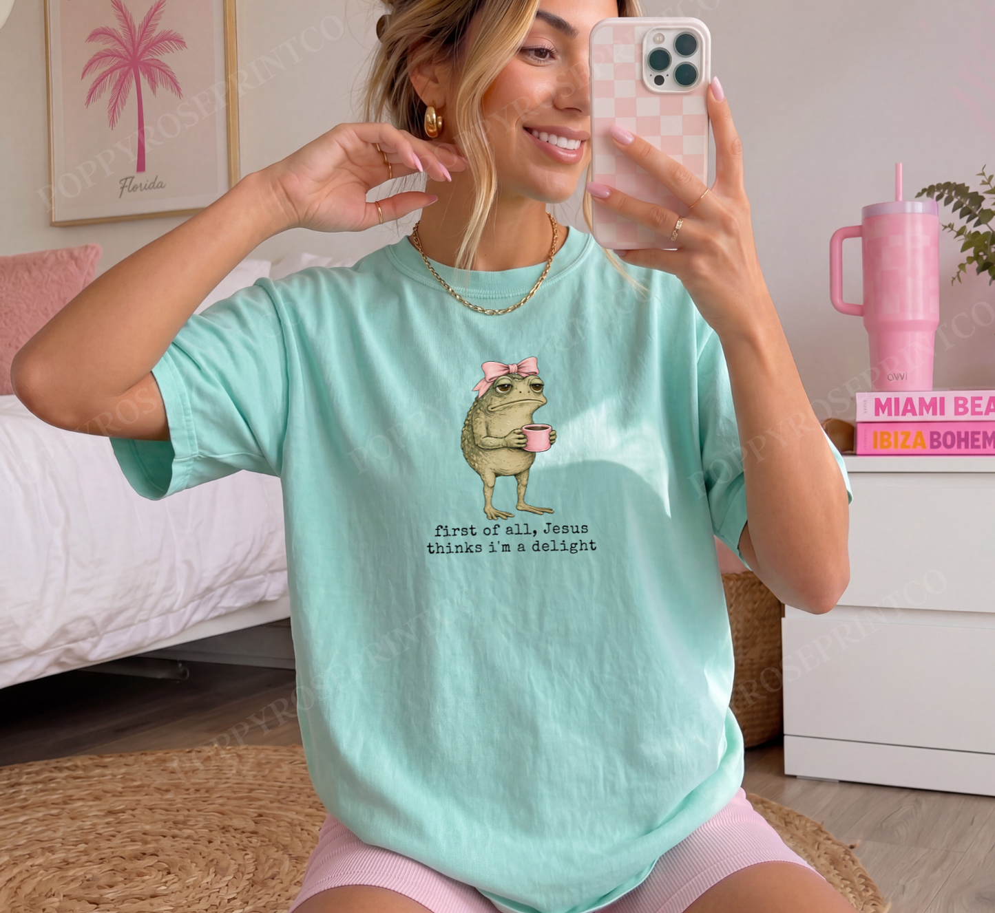 Jesus Thinks I'm a Delight Comfort Colors Shirt