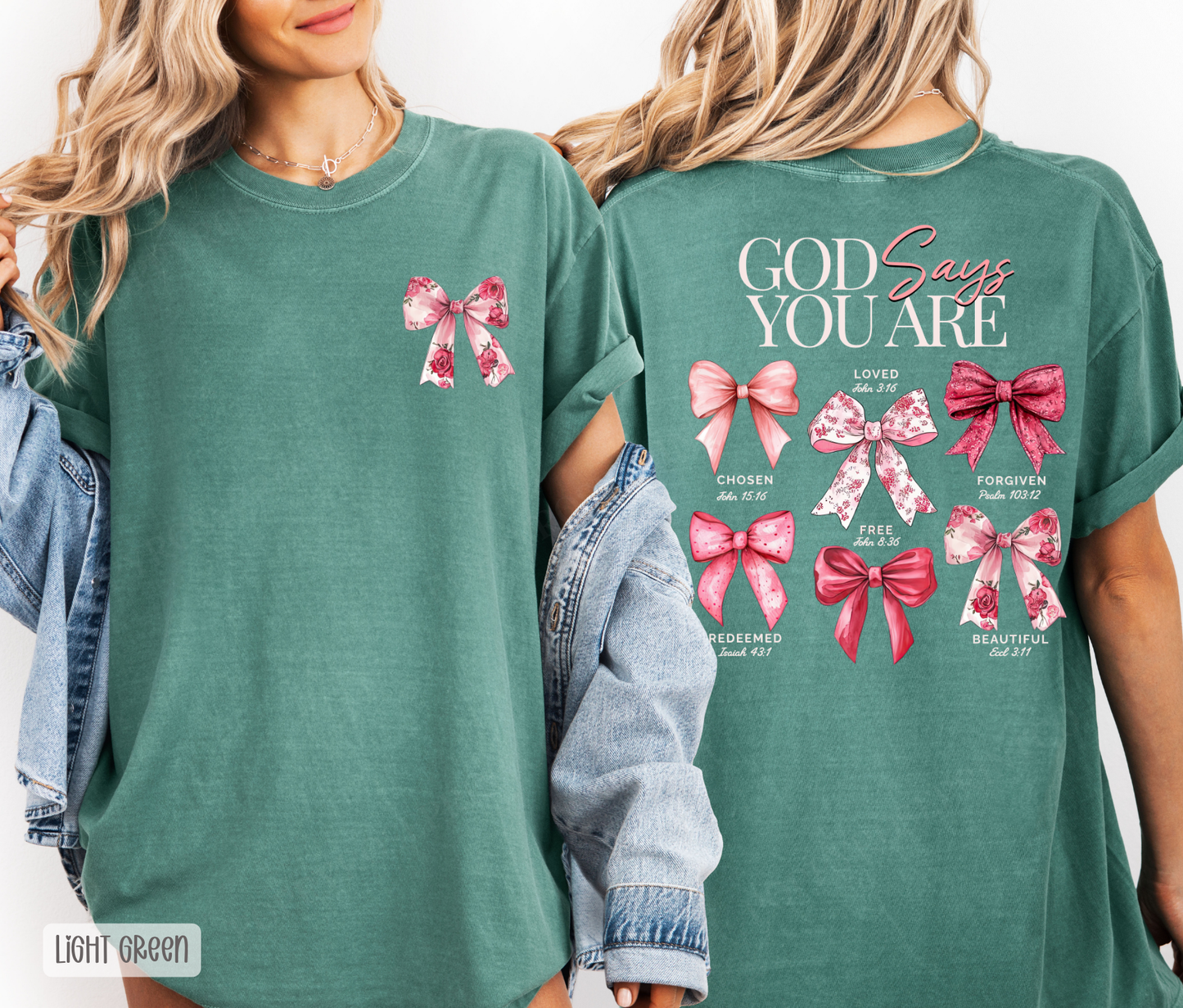 God Says You Are Comfort Colors Shirt