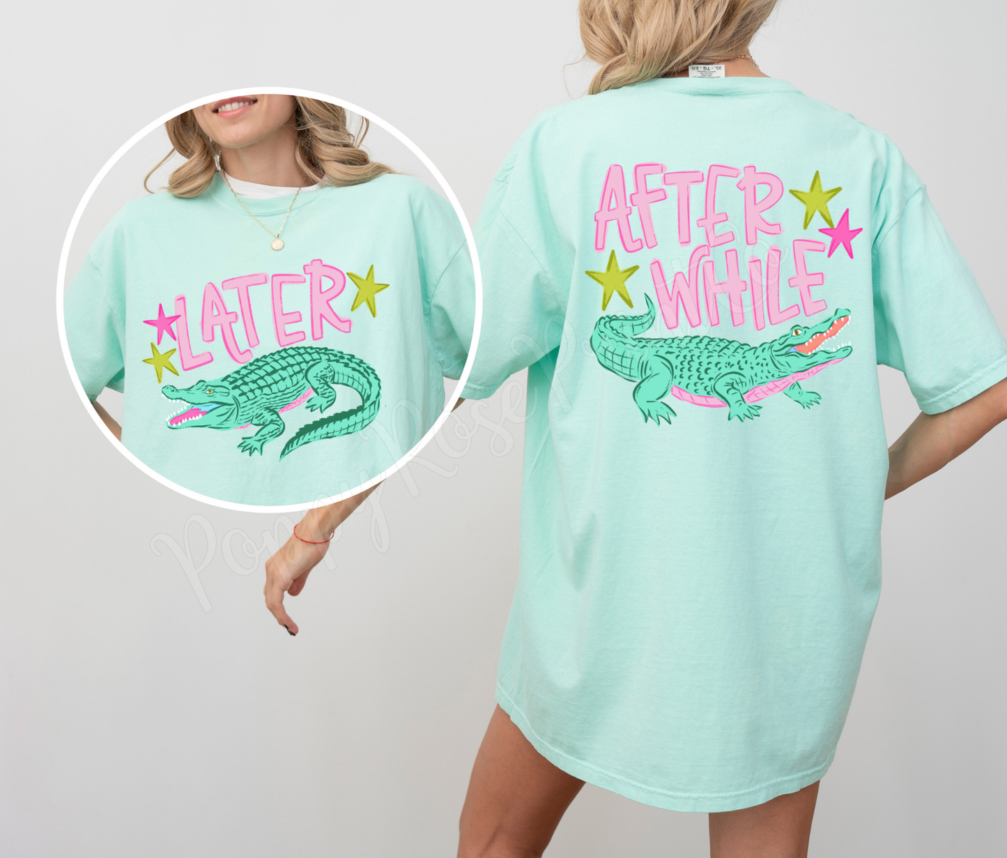 Preppy Later Gator Shirt Comfort Colors
