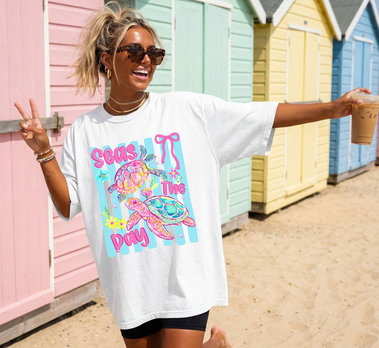Seas The Day Comfort Colors Shirt