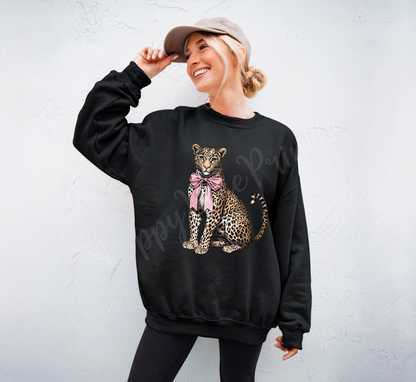 Coquette Leopard Sweatshirt