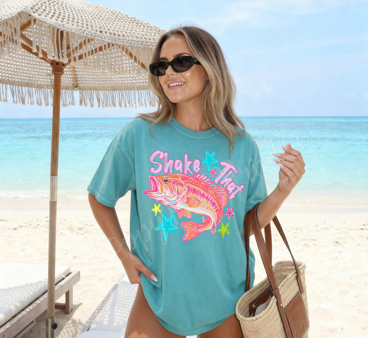 Shake That Bass Comfort Colors Shirt