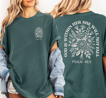 She Will Not Fail Comfort Colors Shirt