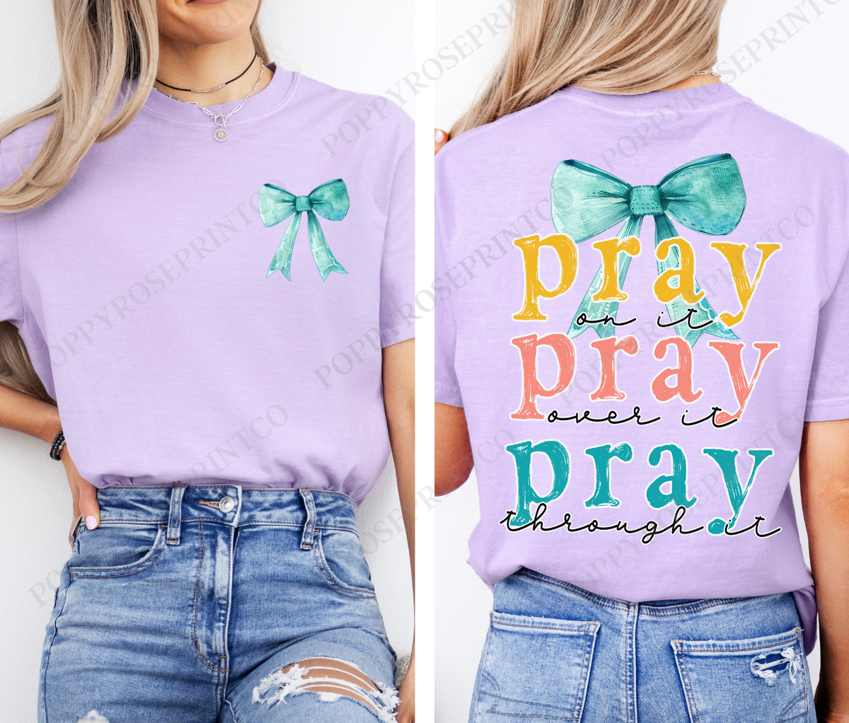 Pray On It Comfort Colors Shirt