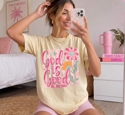 God is Good Comfort Colors Shirt