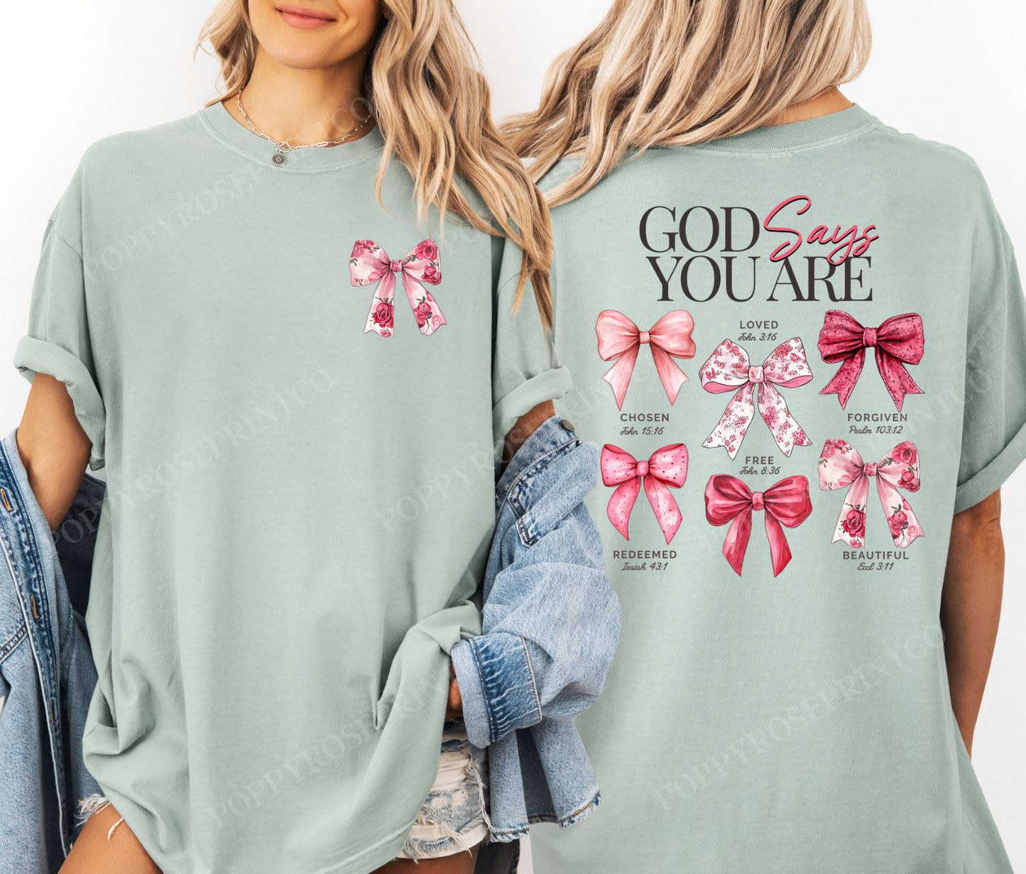 God Says You Are Comfort Colors Shirt