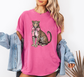 Coquette Leopard Comfort Colors Shirt