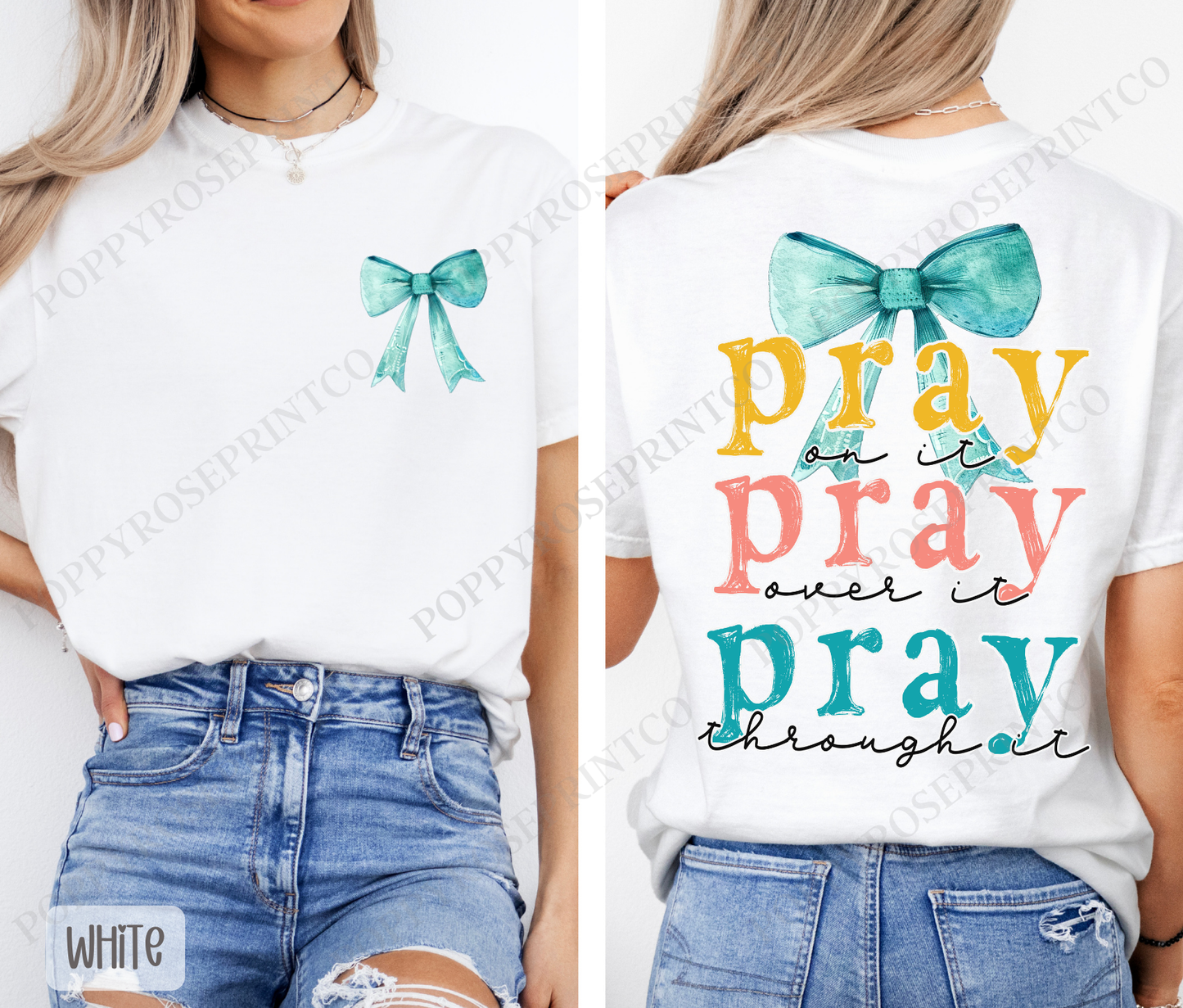 Pray On It Comfort Colors Shirt