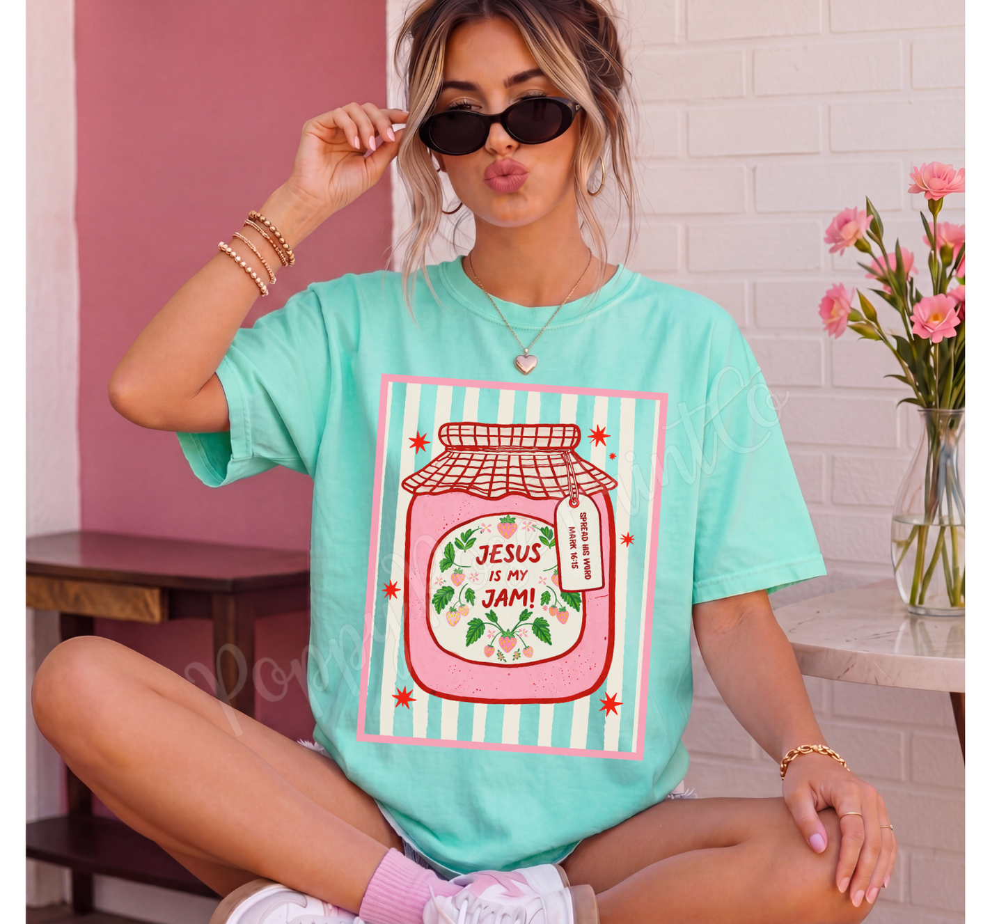 Jesus Is My Jam Comfort Colors Shirt