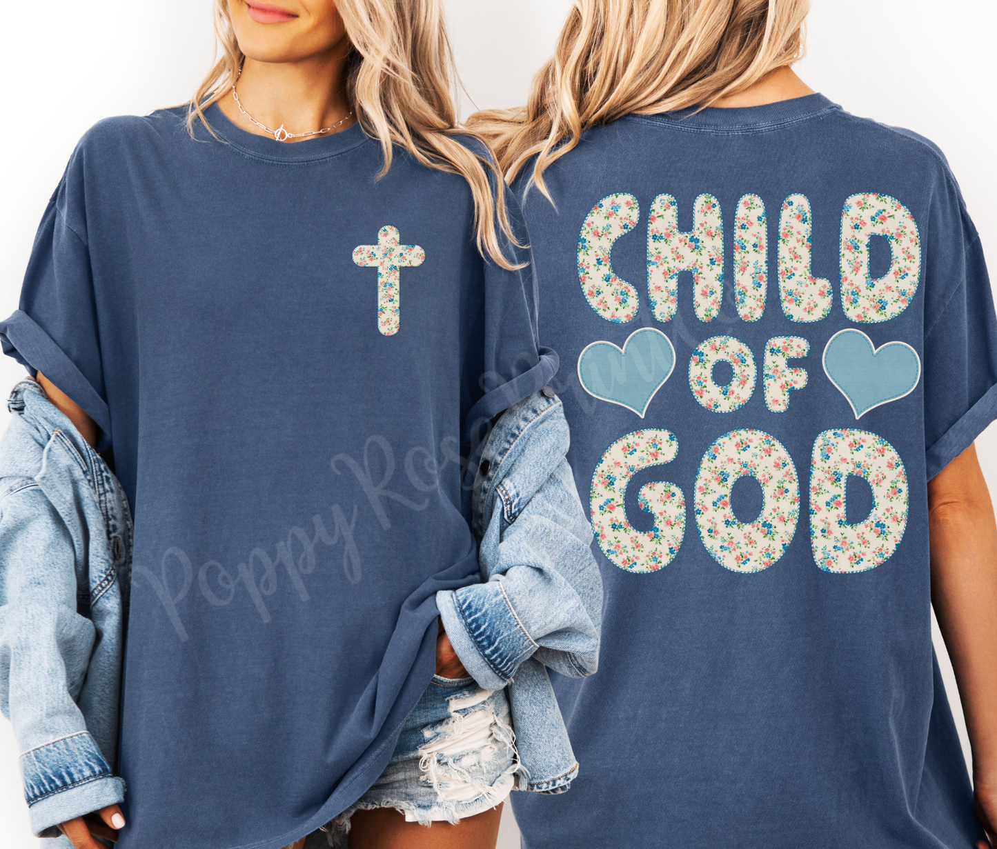 Child of God Front & Back Shirt Comfort Colors
