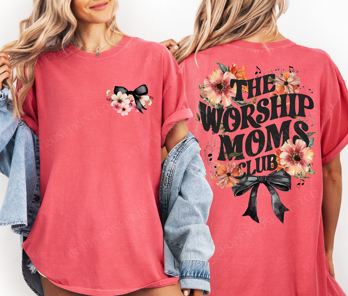 Worship Mama Club Comfort Colors Shirt