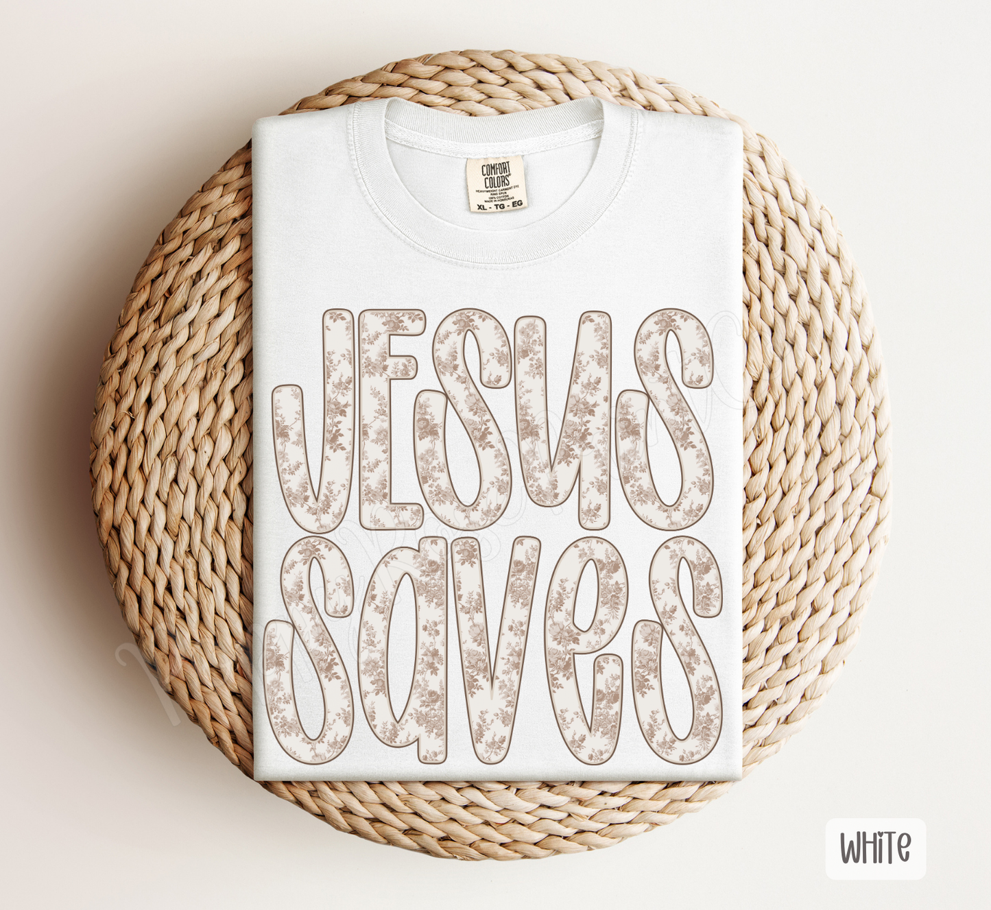 Jesus Saves Comfort Colors Shirt