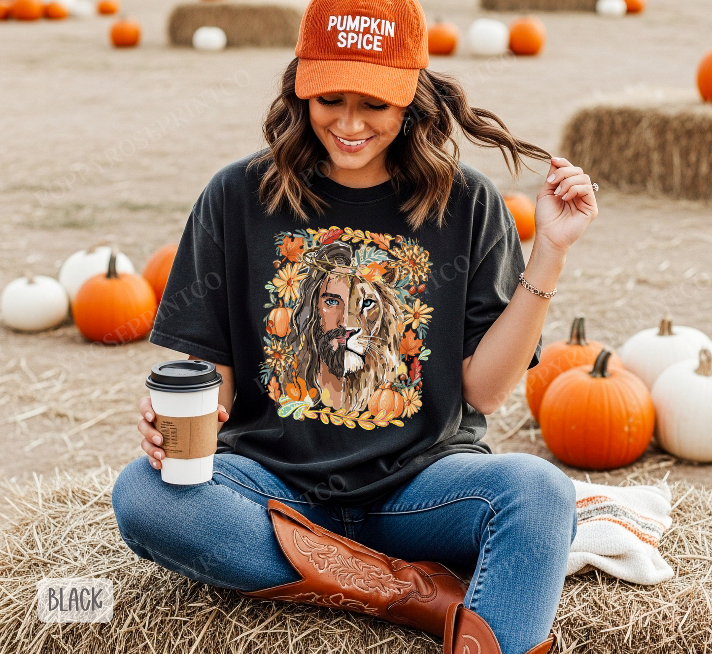 Fall Lion of Judah Comfort Colors Shirt