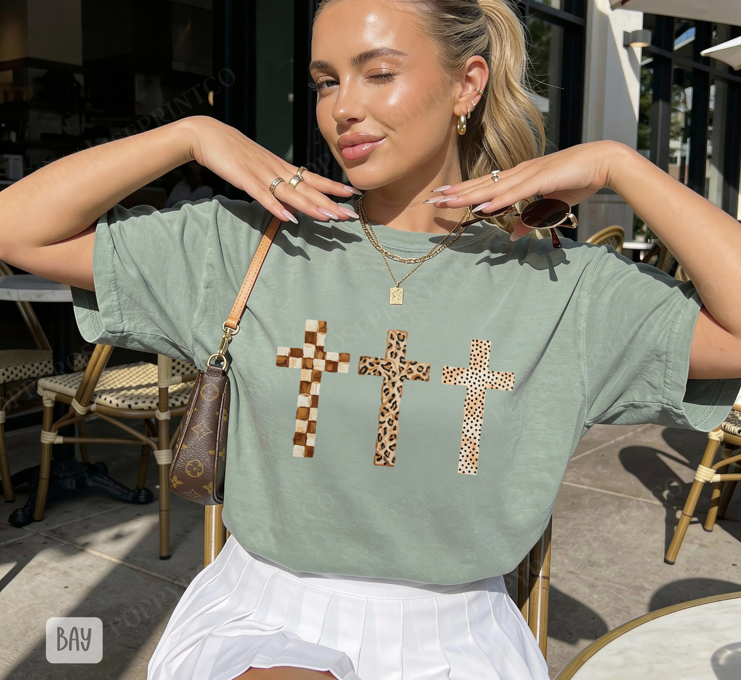 3 Crosses Comfort Colors Shirt