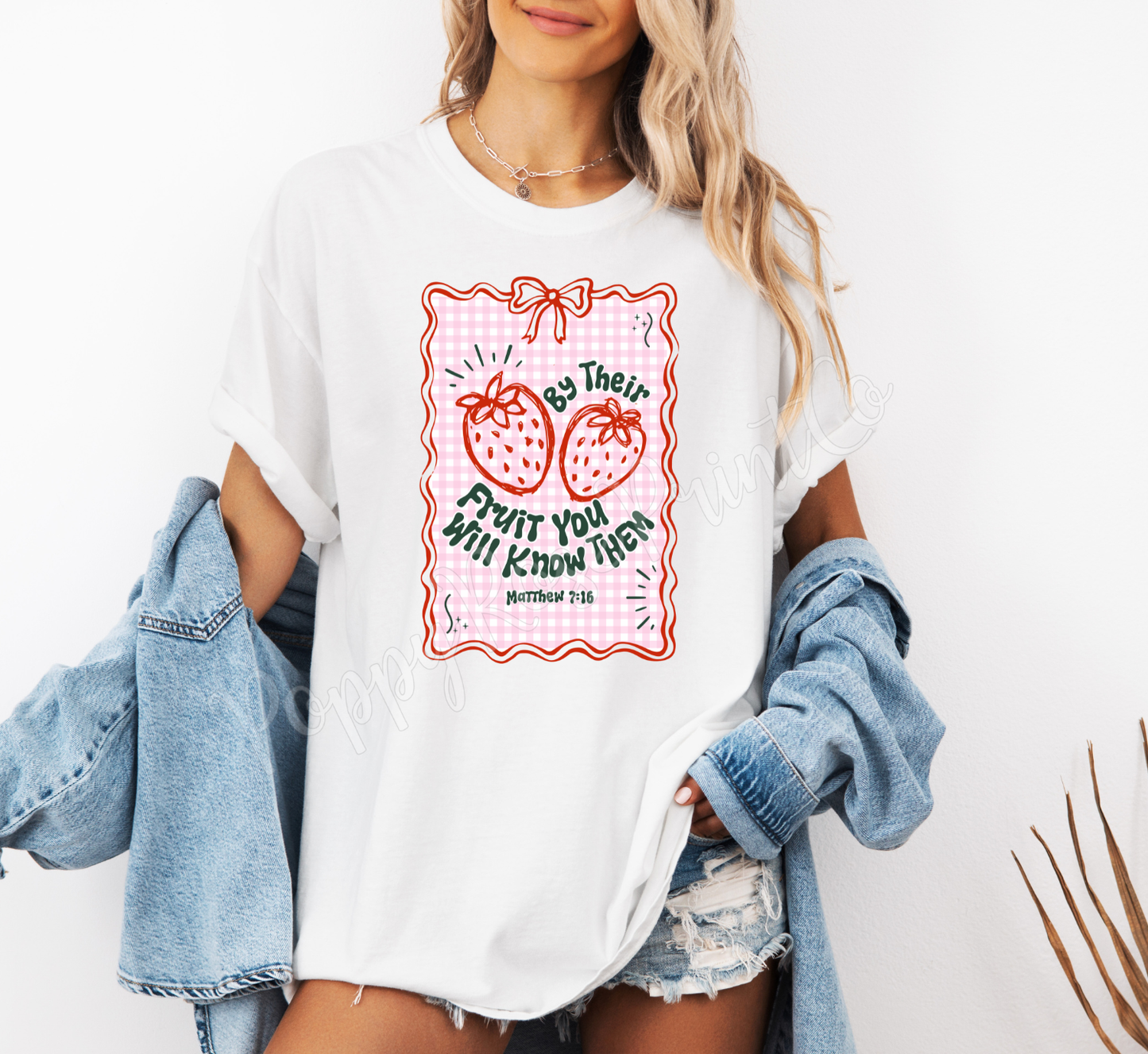 By Their Fruit You Will Know Them Shirt Comfort Colors