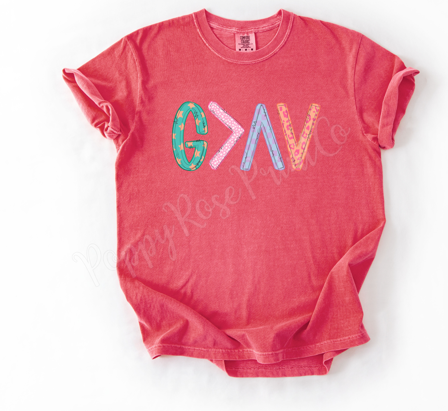 God is Greater Shirt Comfort Colors