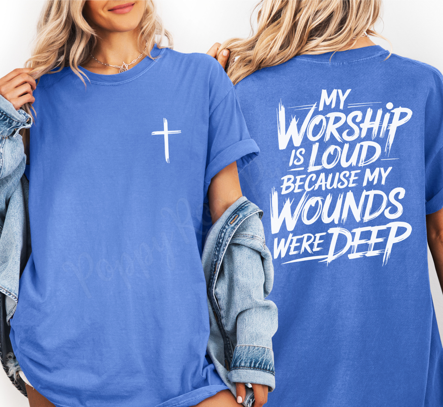 Worship is Loud Comfort Colors Shirt