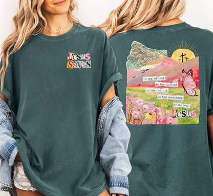 Jesus Saves Comfort Colors Shirt