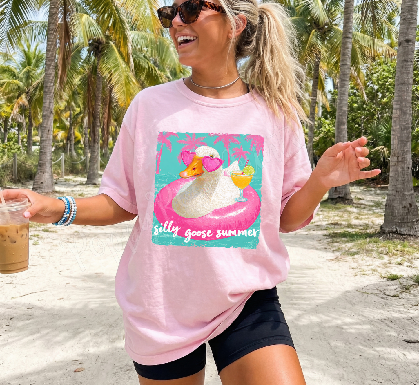 Silly Goose Summer Comfort Colors Shirt