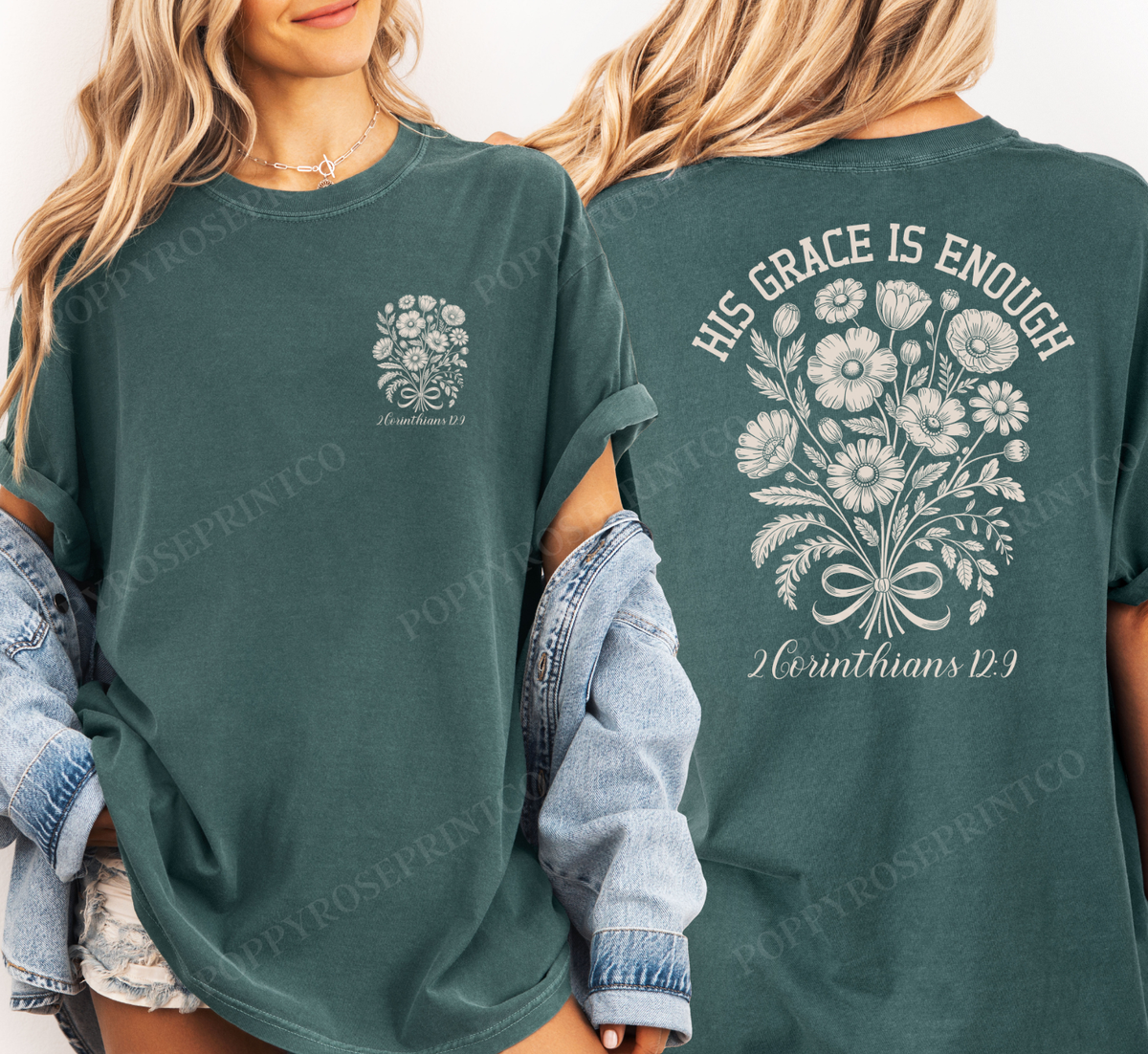 His Grace is Enough Comfort Colors Shirt