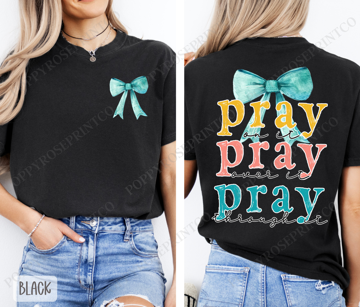 Pray On It Comfort Colors Shirt