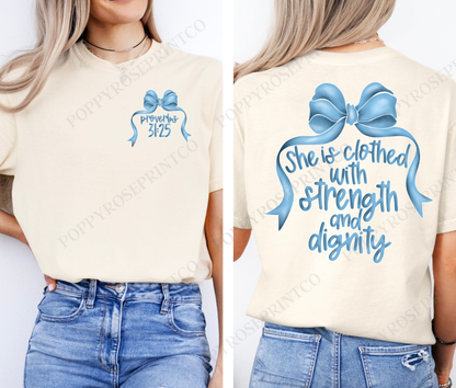 Strength & Dignity Comfort Colors Shirt