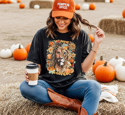 Fall Lion of Judah Comfort Colors Shirt