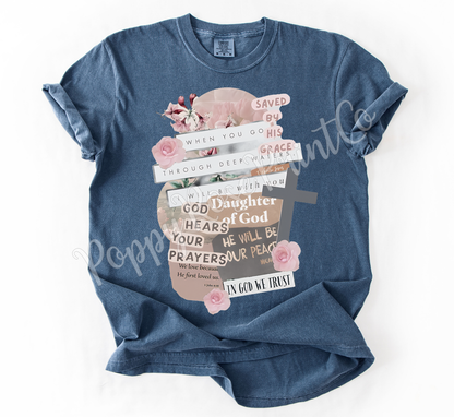 Daughter of God Comfort Colors Shirt