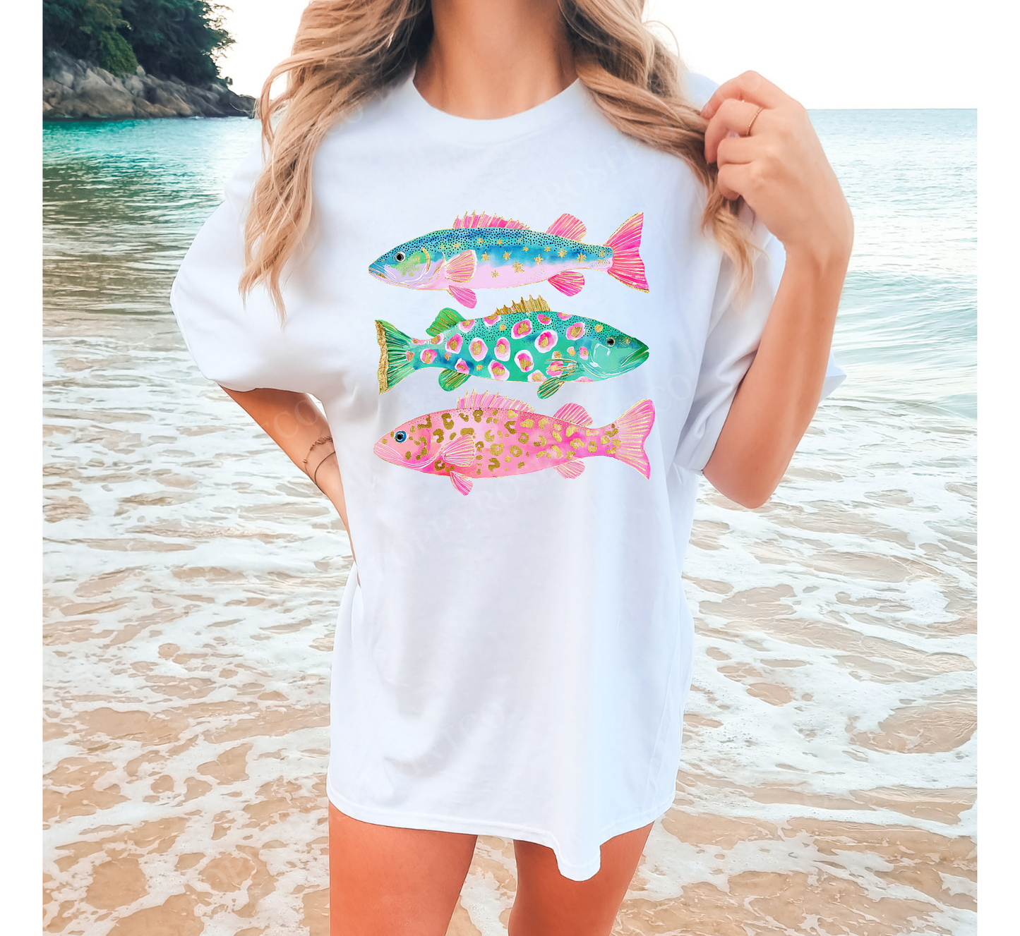 Summer Catch Comfort Colors Shirt