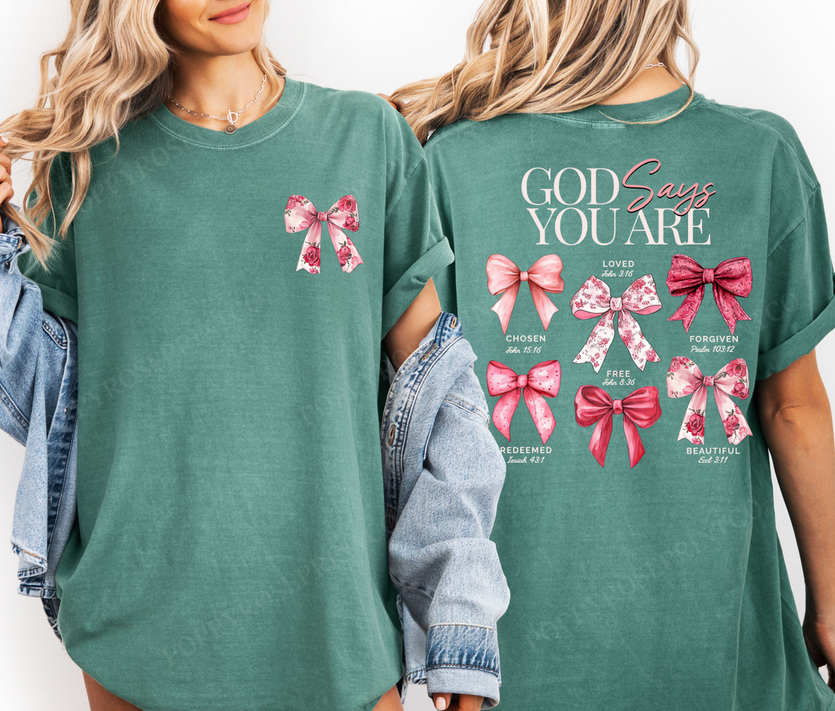 God Says You Are Comfort Colors Shirt