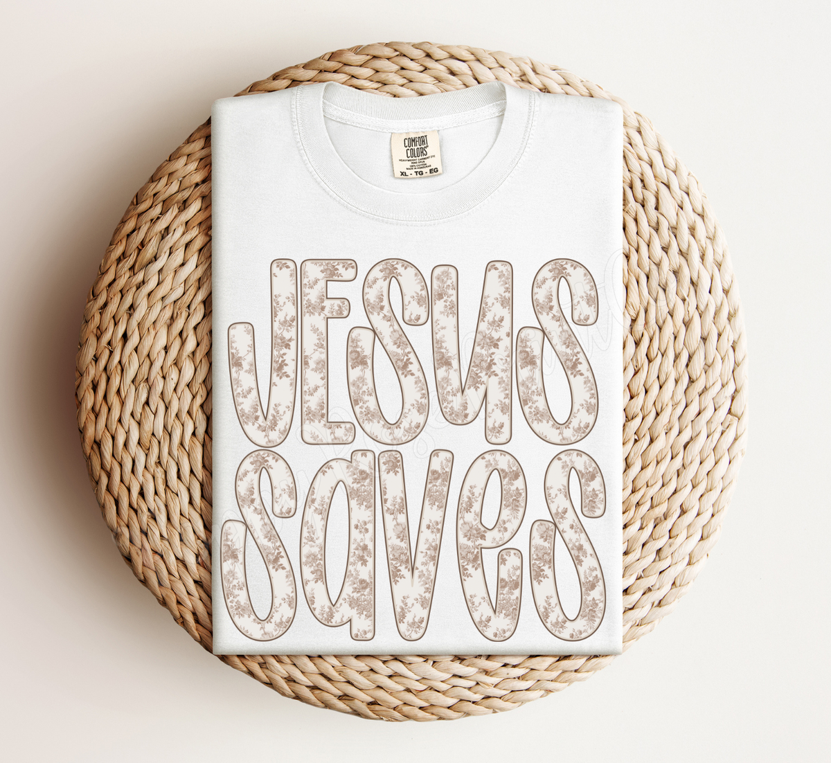 Jesus Saves Comfort Colors Shirt
