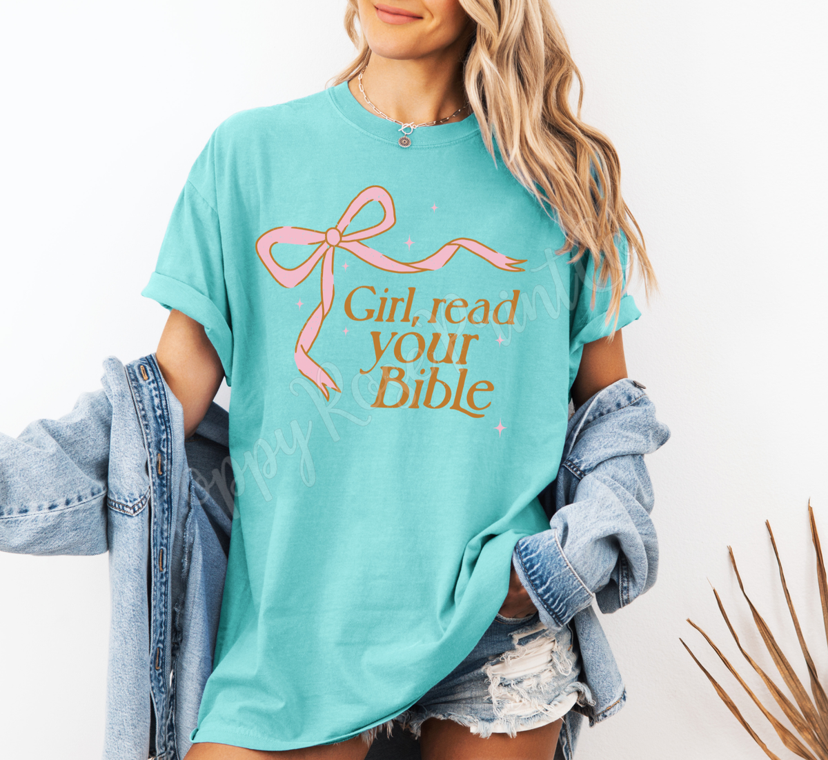 Girl, Read Your Bible Comfort Colors Shirt