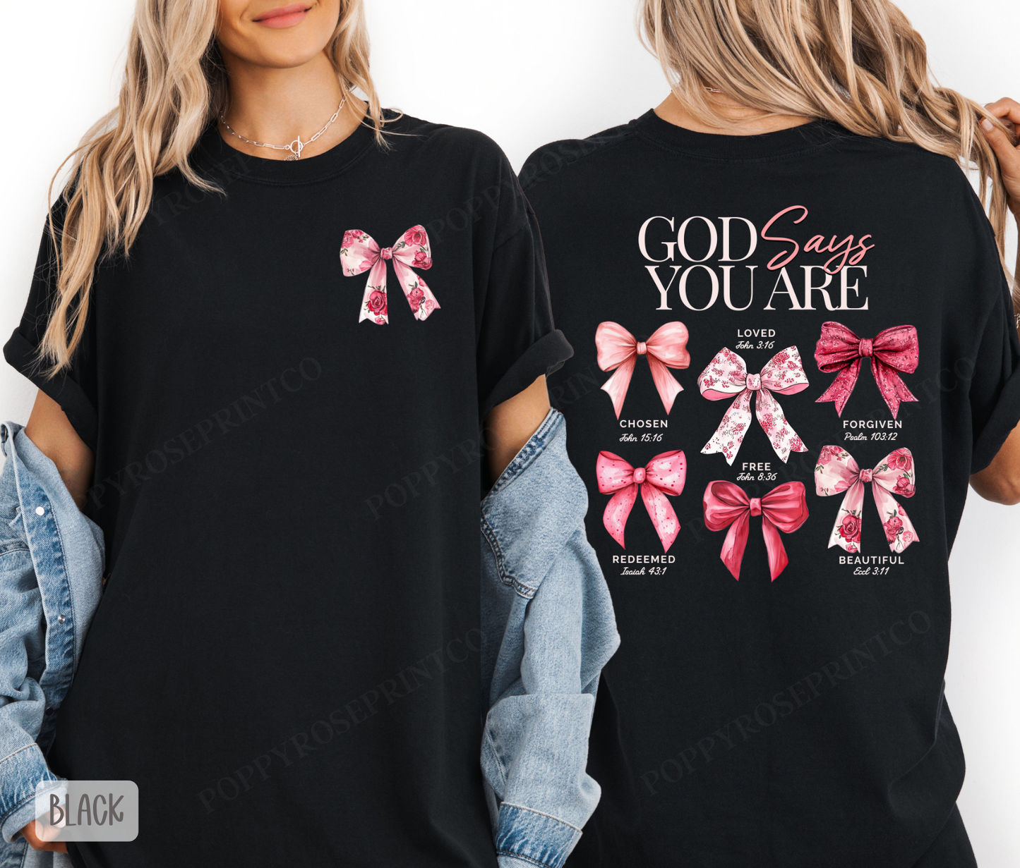 God Says You Are Comfort Colors Shirt