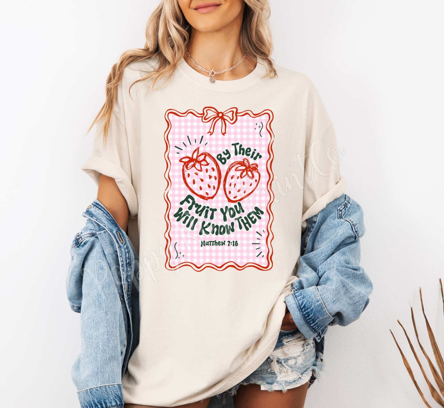 By Their Fruit You Will Know Them Shirt Comfort Colors