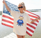 USA Bear Shirt Comfort Colors