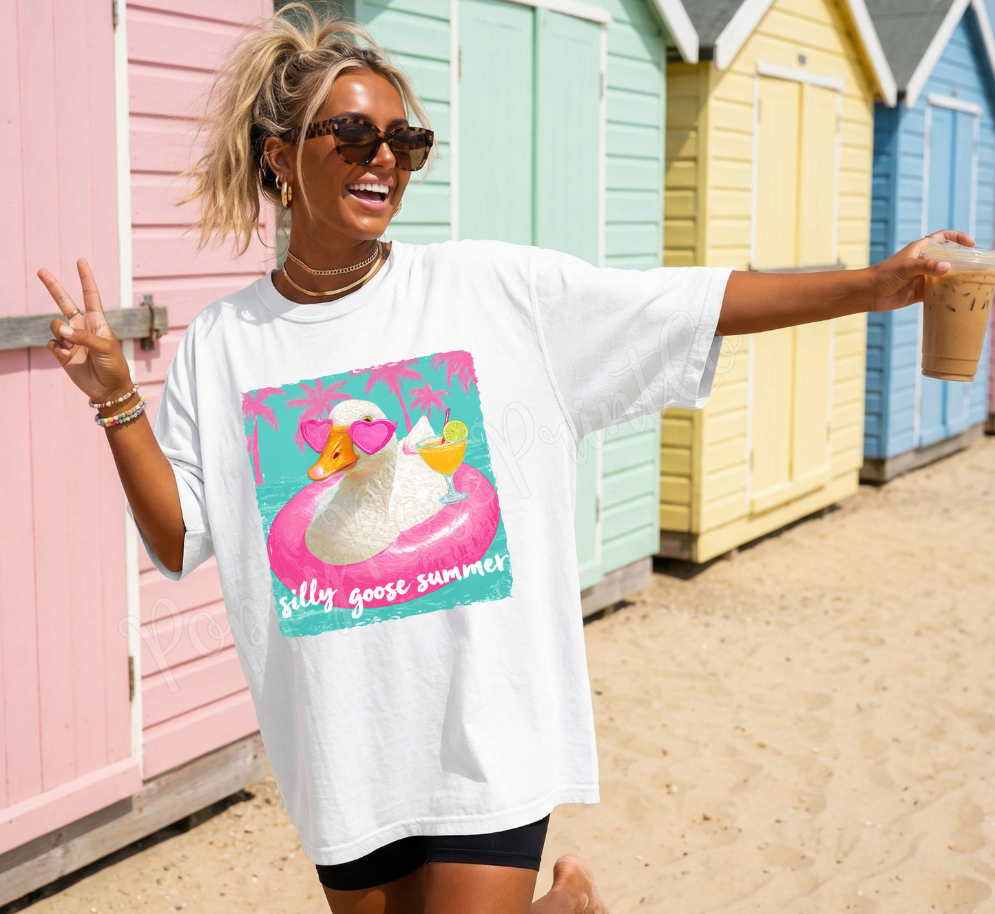 Silly Goose Summer Comfort Colors Shirt