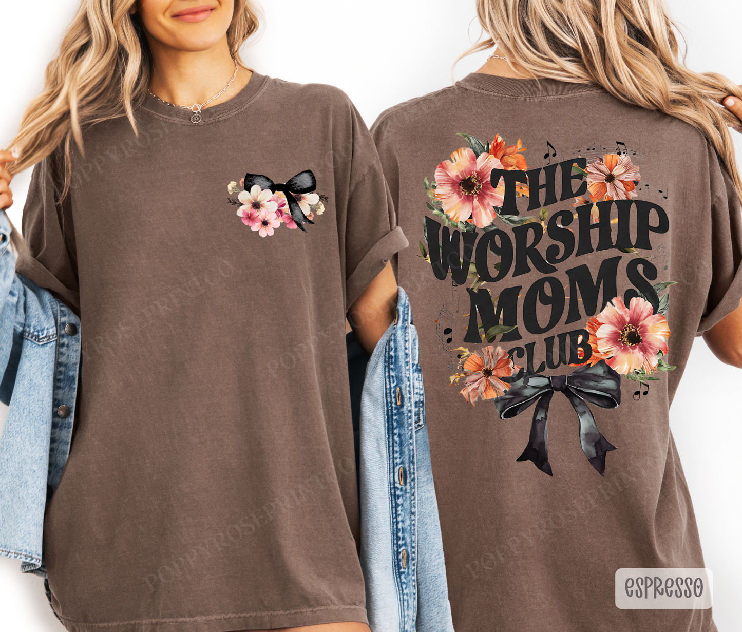 Worship Mama Club Comfort Colors Shirt