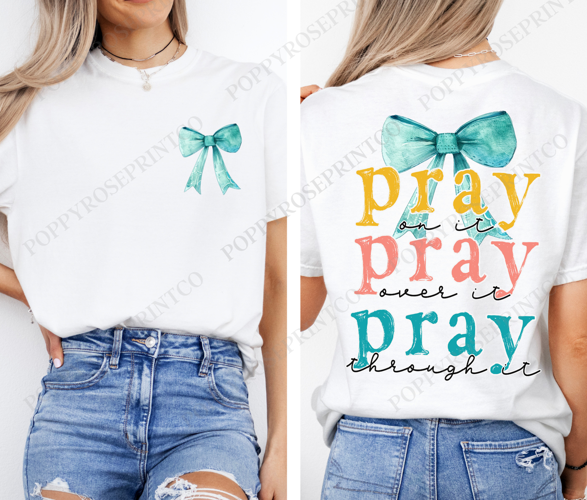 Pray On It Comfort Colors Shirt